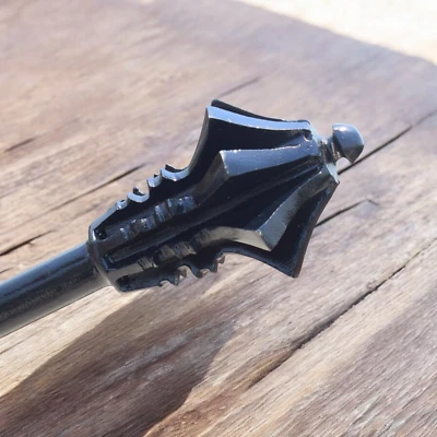 Réplica de arma cravada medieval Knight Mace Flail réplica autêntica - Imagem 1 de 4