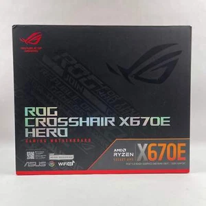 New ASUS ROG Crosshair X670E HERO ATX Gaming Motherboard - Photo 1/4