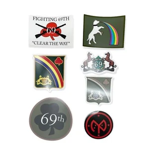 NEW 69th Infantry Sticker Bundle US Army National Guard Irish Brigade USANG - Picture 1 of 10