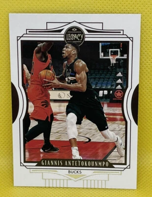 Giannis Antetokounmpo 2020-21 Panini Chronicles Legacy #689 Milwaukee Bucks - Image 1 of 2