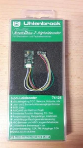 Uhlenbrock 74125 IntelliDrive 2 Lokdecoder 8-pol, mfx DCC/Mot SUSI (76425) - Picture 1 of 1