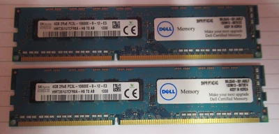 2 x Hynix HMT351U7CFR8A-H9 99L0340-001 4GB PC3-10600 1333MHz CL9 240P Memory - Image 1 of 4
