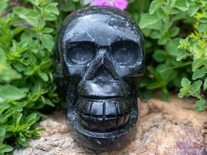 Crâne en cristal COPPERNITE, décoration d'intérieur gothique, Memento Mori, décoration Halloween 40196 - Photo 1 sur 10