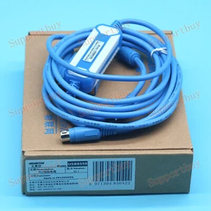 one New USB8550 For Panasonic FP1 FP3 FP5 Series PLC Programming Cable In Box - Picture 1 of 5