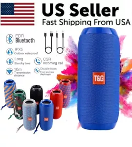 Bluetooth Wireless Portable Speaker Loud Waterproof Stereo Bass USB TF FM Radio - Picture 1 of 18