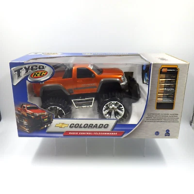 Coche Tyco Control Remoto Chevy Colorado Z71 Chevrolet R/C Radiocontrolado Naranja Foto 1 de 4