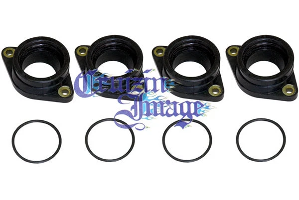 1983 铃木 GS750E INTAKE SET INSULATOR 4 INTAKES 靴子 含 21-S31310 英寸 — 第 1/1 张图片