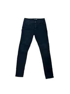 Monkey Ride Jeans Juniors Size 5 Black Skinny Denim Stretch Style P6004C Inseam - Picture 1 of 9