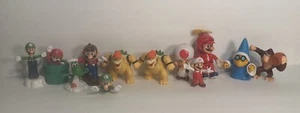 Nintendo Super Mario Figures Lot  12 Pieces Villans, Mario Kart, & More - Picture 1 of 15