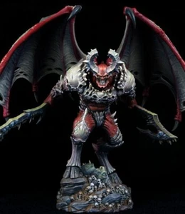 137 mm Lord of Slaughter MIT BASIS 137 MM antikes Harzmodell Miniaturharz - Bild 1 von 8