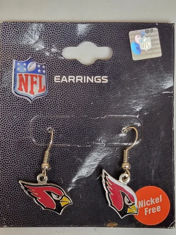 NFL Arizona Cardinals Team Earrings, NEW (Smaller Logo) Cover