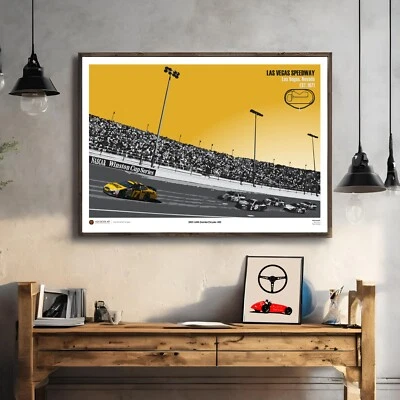 Matt Kenseth Racing Poster NASCAR Las Vegas Speedway Wall Art Print Fans Gift - Image 1 of 4