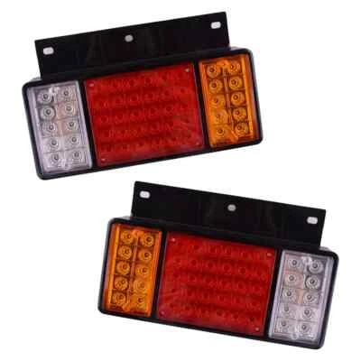 2x Luz trasera señal de giro apta para GMC Isuzu Elf Truck NPR NQR NR NKR NHR Foto 1 de 4