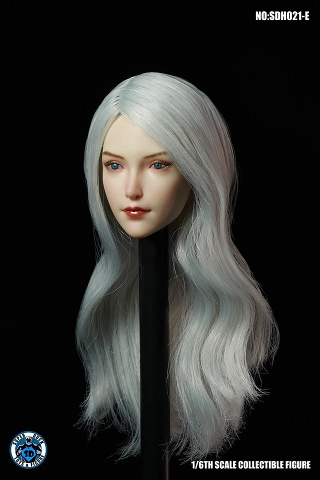 Super Duck 1 6 SDH021E Elf Head Sculpt for 12inch Female Ph TBLeague Figure Body