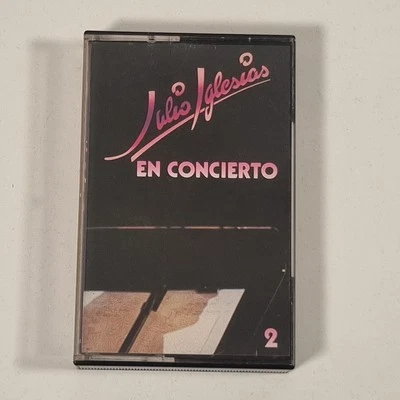 Julio Iglesias En Concierto 2 CBS 1983 Cassette 2 Only – Live Album VG+ - Image 1 of 4