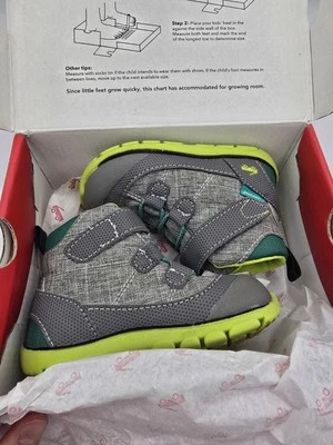 Boy's Boots See Kai Run Sam II WP Grey (Toddler/Little Kid) US 7 EU 23 Chukkas - Image 1 of 3