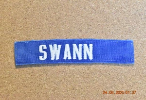 Vietnam Era US Air Force Blue Name Tape - Picture 1 of 2