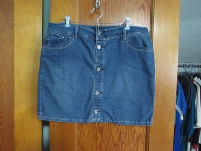 Minifalda vaquera marca Petite Baccini talla 14P Foto 1 de 3