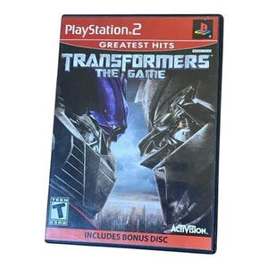 Transformers The Game GH PS2 PlayStation 2 + Bonus Disc Complete CIB - Clean! - Picture 1 of 4