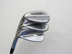 Used LH Titleist Vokey Wedge SM10 50.08F 56.10S 60.10S Titleist BV Wedge Flex - Picture 1 of 5