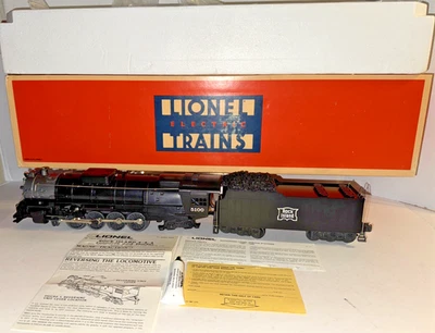 LIONEL 6-18001 O GA. ROCK ISLAND CAB #5100 STEAM LOCOMOTIVE 4-8-4 & TENDER NIB - Image 1 of 4