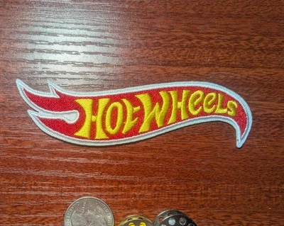 Hot Wheels Fan Patch Pop Art Racing Toy Cars Embroidered Iron On 2.75x4.5" - Image 1 of 3