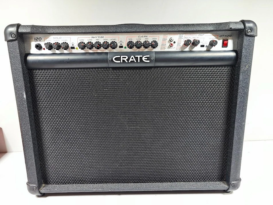 Crate GTX212 Guitar Amplifier - Strom On/Of Getestet Nur , Arbeits, Hat Kratzer - Bild 1 von 4