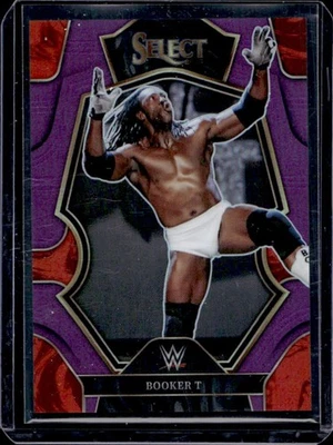 2023 Select WWE Booker T Purple Prizm Premier #6/99 - Image 1 of 2
