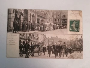 CPA 54 PONT-A-MOUSSON - La Compagnie des Sapeurs Pompiers - Foto 1 di 2