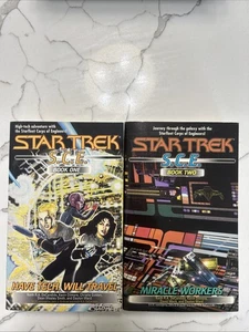 Star Trek S.C.E Book One & Book Two, Paperback - Picture 1 of 7