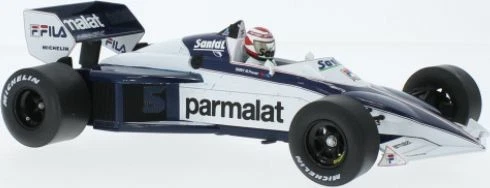 1/18 BRABHAM BT52 NO.5 PARMALAT F1 BRAZILIAN GP 1983 NELSON PIQUET MCG18618 - Image 1 of 1