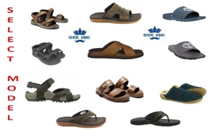 Timberland Men's Slide Sandals Slipper Flip Flops Straps Leather  SELECT MODEL   - Picture 1 of 34