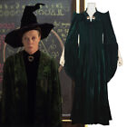 Minerva McGonagall Cosplay Hogwarts Robe Costumes Longuette Complimentary Hat