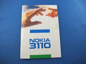 Original Nokia 3110 Anleitung Bedienungsanleitung Benutzerhandbuch Buch De Sprac - Afbeelding 1 van 5