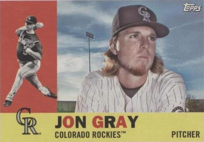 2017 Topps Archives - Jon Gray #37