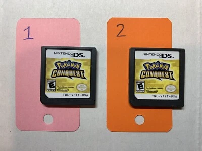 Pokemon Conquest (Nintendo DS, 2012) - Cartridge Only - Authentic & Tested - Image 1 of 4
