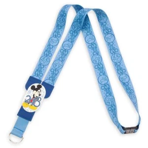 Disney 2018 Mickey Mouse Disney Parks Disney Pin Trading Lanyard - NEW - Picture 1 of 1