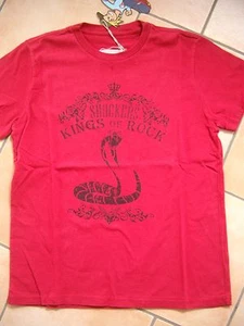 (C740) The Shockers Boys T-Shirt mit Schlangen & Logo Druck auf der Brust gr.128 - Picture 1 of 2