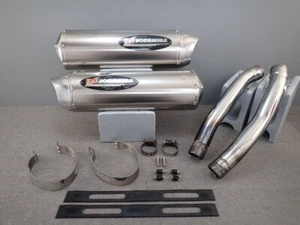YOSHIMURA Hayabusa GSX1300R Oval cone 08-20 Slip-on Muffler USED - Picture 1 of 10