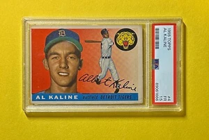 Topps Al Kaline 1955 #4 PSA FR 1,5 Tigres - Imagen 1 de 2