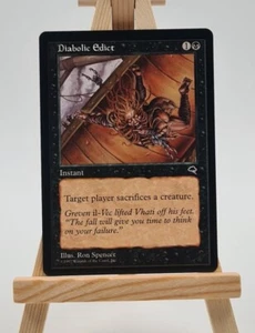 Diabolic Edict Tempest Magic Card MTG English (Diabolical Edict) - Picture 1 of 2