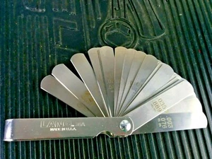 #af728 LANG TOOLS FEELER GAUGE 32 BLADE SET 36A - Picture 1 of 2
