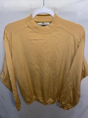 Tommy Bahama Mens Sweat Shirt Size Medium Yellow Outdoors Athleisure Casual - Image 1 of 4