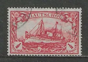 Alemania colonias 1905 KIAUTCHOU 1/2 $ emisión de yate usado, $ 105,00 - Imagen 1 de 1