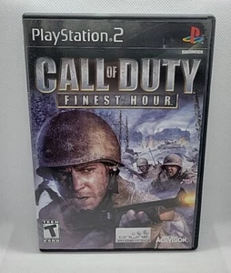 Videojuego Playstation 2 PS2 Call of Duty Finest Hour - ¡Probado y funcionando! - Imagen 1 de 4