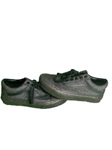 VANS Purple Glitter Intentional Wear Skater Sneakers 6.5 Woman’s - Picture 1 of 7