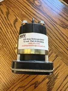 Cole Hersee Continuous Duty Solenoid 24812-BX 12V 225 Amp 4 Terminal - Picture 1 of 3