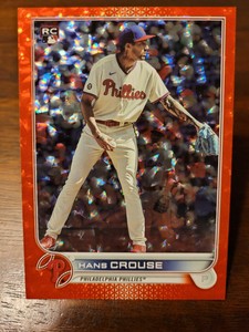 2022 Topps Orange Foilboard #642 Hans Crouse /299