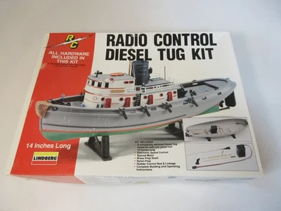 Lindberg Radio Control RC Diesel Tug Kit 70817 1991 NEW - Image 1 of 4