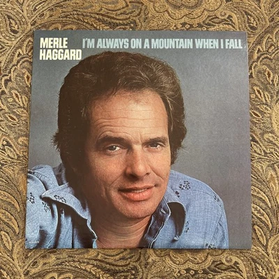 MINT Vintage 1978 Merle Haggard - I'm Always On A Mountain When I Fall MCA-2375 - Image 1 of 4
